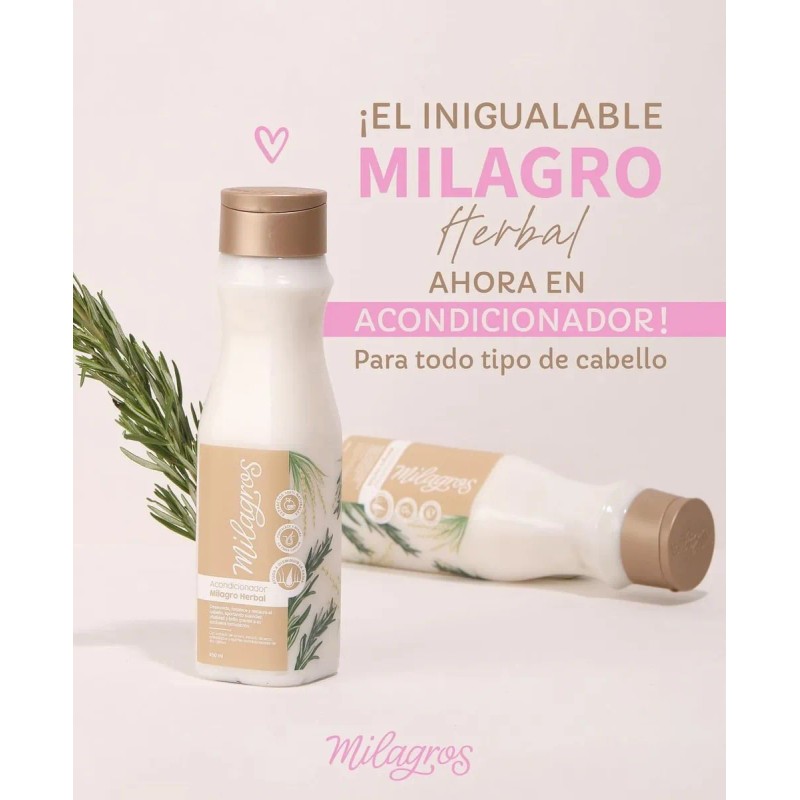 Milagros Acondicionador Herbal - mL