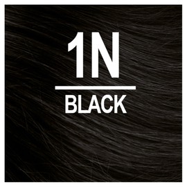 Naturtint Mens Permanent Hair Color 1N Black for Hair Beard and Mustache (Pack of 1), Ammonia Free, up to 100% Gray Coverage, Natural Looking Long Lasting Results