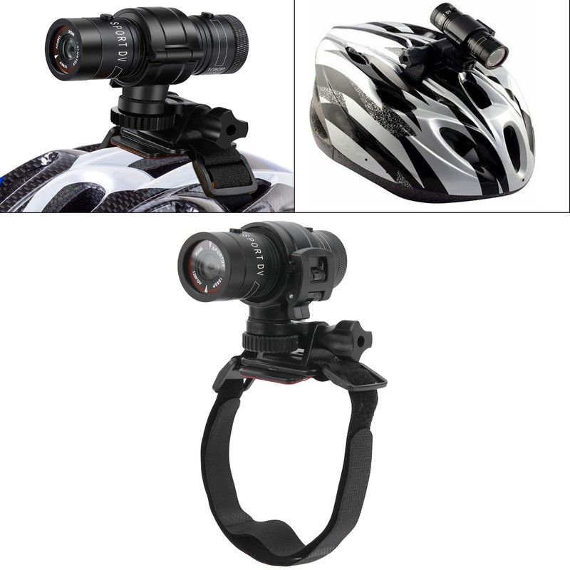 1080P FULL HD Motorcycle Video Recorder Mountain Cycling Helmet Mount