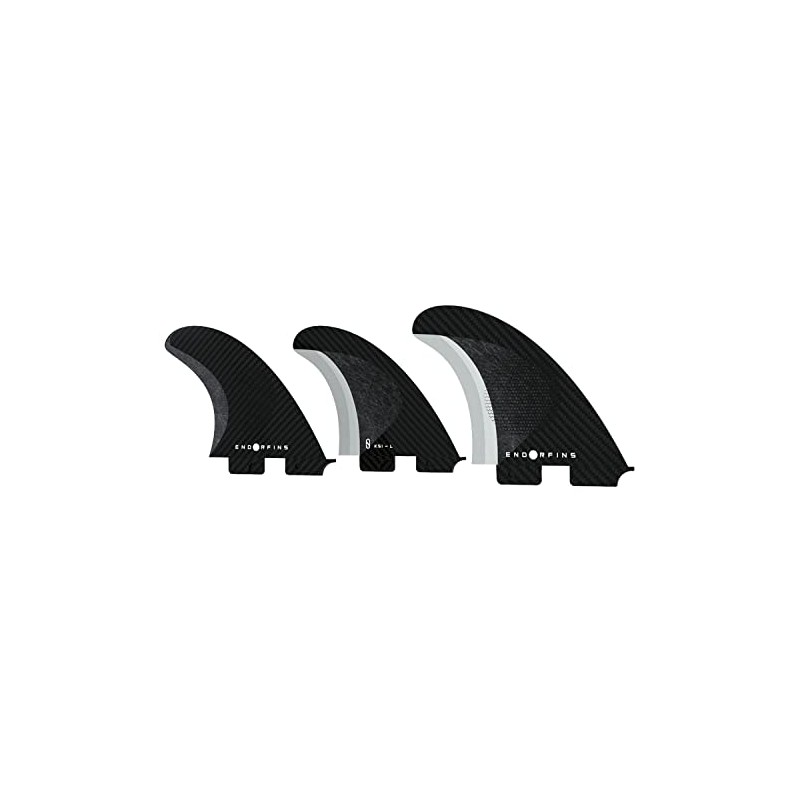 Firewire Endorfins KS1 3 Fin Set (FCS II - Black/Black,
