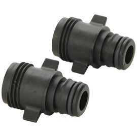 Flojet 20381-007 Quad Port Pump Fitting - Quad Port x Garden Hose Adapter, Straight (20381007)