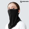 Cooling UV Protection Face Cover for Golf, Hiking, Fishing, Biking XTJ27 Cooling Face (Light Gray) 2ea