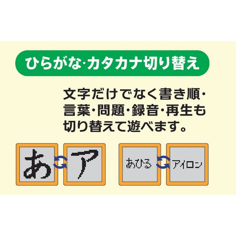Gakken Learning Through Play A-I-U-E-O Kana Tablet
