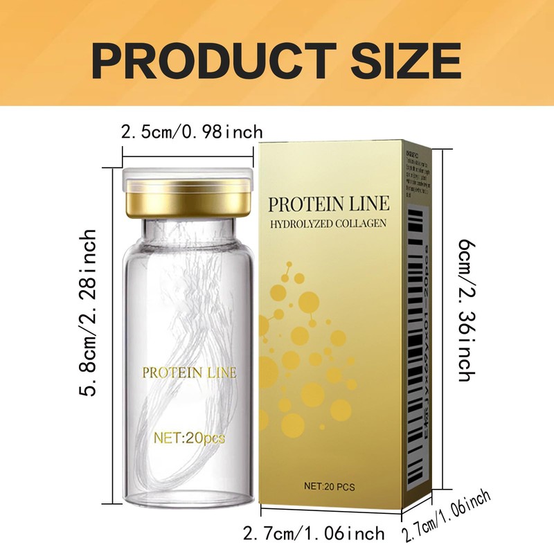 Landrain Pack of 100 Collagen Threads Lifting Set, Active Collagen