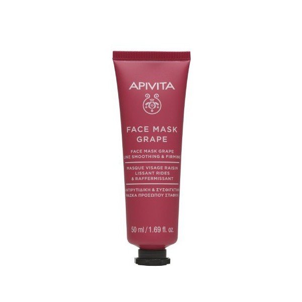 Apivita Face Mask with Grape, 50ml