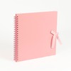 Scrapbook Photo Album Spiral Bound for Wedding Couple Travel Memory