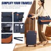 Cosbarn Luggage Sets 5 Piece with TSA Lock Spinner Wheels,