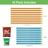 SumDirect 16-Piece Food Bag Sealer Clips| Reusable Plastic Sealer Sticks