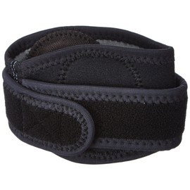 McDavid 489 Elbow Strap with Pads, Small, Black