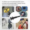 1/4" Cut-Off Wheel Arbor Mounting Mandrel Adapter for Milwau-kee Die