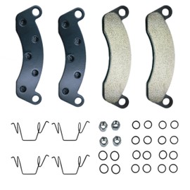 LAUUEXOP Trailer Axle Disc Brake Pad Kit Fit for Dexter 10k 12k Compatible with Trailer Axle 10,000Lb 12,000Lb Pad Set K71-180-00 K7118000