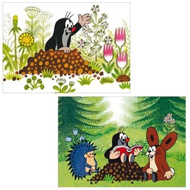 10-He Pack of: The 10 Most Lovely Mole-Postcards + + + of Modern Times