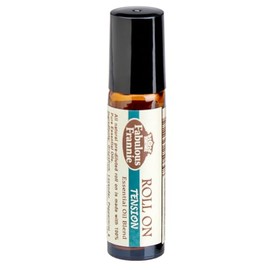 Fabulous Frannie Tension Pre-Diluted Essential Oil Roll-On Ready to use! 100% Pure Essential Oils Lavender, Peppermint, Rosemary & Grapefruit and Coconut Carrier Oil 10ml