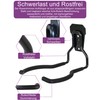 Grass Strimmer Wall Bracket, Falezern 2 Pcs Universal Metal Garden