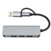 Vikye USB Hub, 4 in 1 5Gbps USB C to