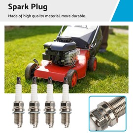 MAX COOL 4PCS RC12YC Spark Plugs Suitable for Most Briggs & Stratton Motors 491055 491055s 491055T