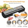 MEGAWISE Vacuum Sealer Machine, 2025 Model with 80kPa Suction Power,