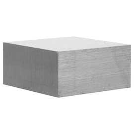 Tofficu Jewelry Processing Pad Square Iron Forging Block for Work for Enthusiasts and Craftsmen Smooth for Easy Jewelry Making