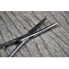 SE 6.25-Inch Stainless Steel Straight Forceps - Self-Locking, Serrated Tip