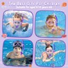 JATEKA Swimming Goggles Set for Children 4-12 Years Purple