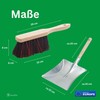 Novaliv 2 x dustpan set, dustpan set, hand brush, arenga