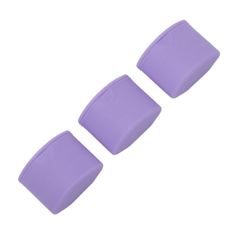 Travel Silicone Makeup Containers Set with 3 Dispensers Refillable Empty