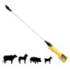 LeadSeals Electric Livestock Prod Rechargeable Cattle Prod Stick with LED