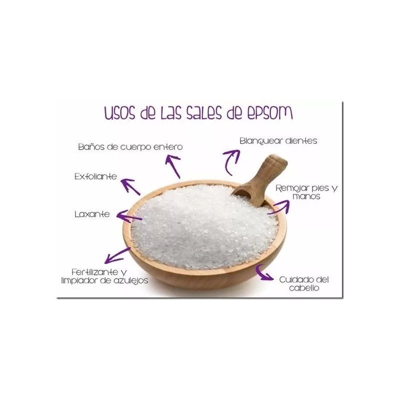 EPSOM SALT Sal Epsom Importada 5 Kilos Envio Gratis