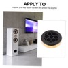 CAXUSD 24pcs Amplifier Foot Pad Non-Slip Chassis Pads for Amplifier