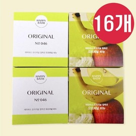 16 Happy Bath Original Soaps 90g (4 x 4 sets) Soap Cleansing Soap Face Wash Beauty Wash Bath Shower