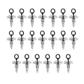20 pieces carp fishing 360 bait screw boilie screw with rolling swivel terminal tackle