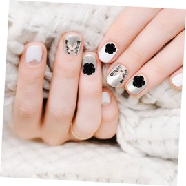 Baluue Flower Nail Art Charms Rhinestones and for Unique Nail Decorations and Supplies