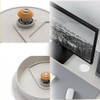TSUOUKL Pack of 4 Cable Grommets Plastic White Desk Grommet