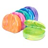 Practicon Brights Marble Retainer Cases, Clear Aligner Case, Dental Orthodontic