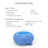 Portable Blue Tooth Speaker, IPX7 Waterproof Small Floating Pool Wireless