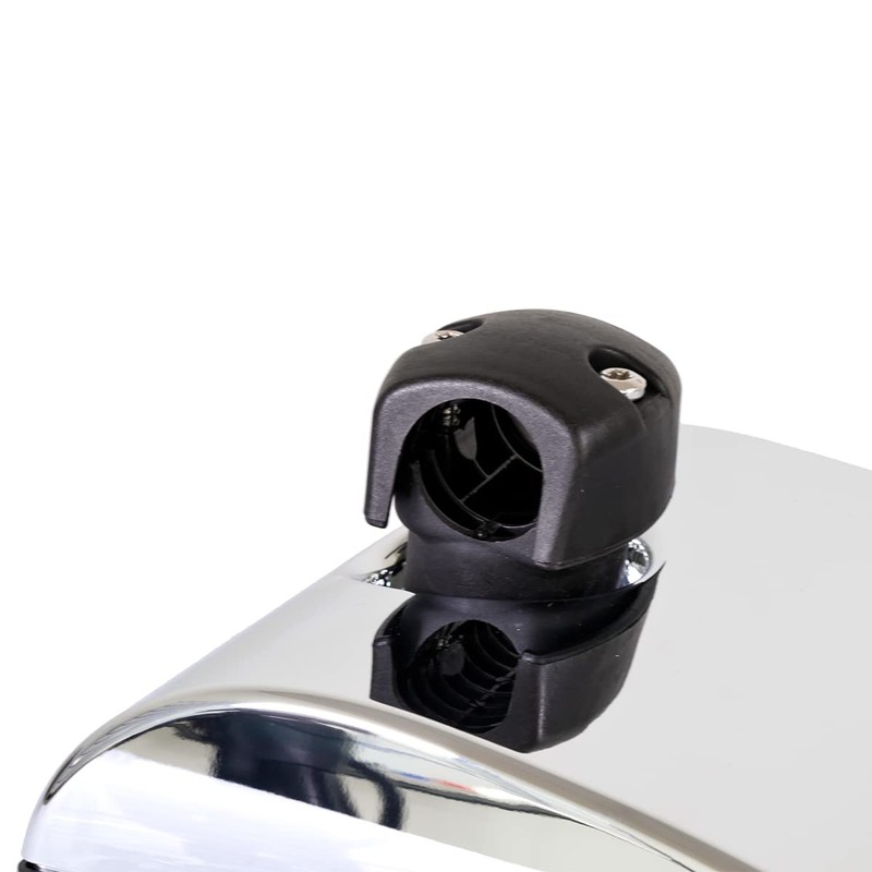 High Soar Chrome Square Convex Hood Mirror Head for International