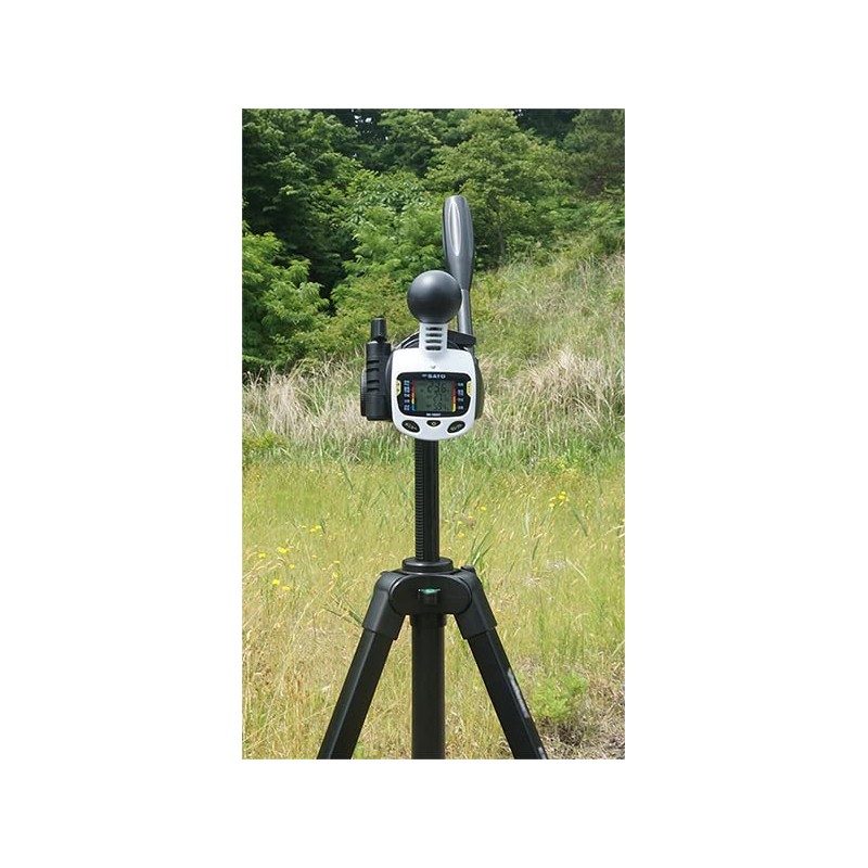 Sato Keisoki Seisakusho SK-181GT Black Ball Type Portable Heatstroke Meter