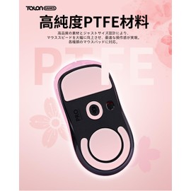 TALONGAMES Logicool G PRO X SUPERLIGHT Wireless Mouse Sole Replacement Set of 2 Premium Glide Gaming Mouse Skates Mouse Feet Heavy Duty Ultra Low Friction Super Smooth Limited Time Limited Edition