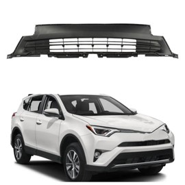 RainMan S Front Bumper Grille Textured Black Replacement for RAV4 2016 2017 2018 531130R060 TO1036166