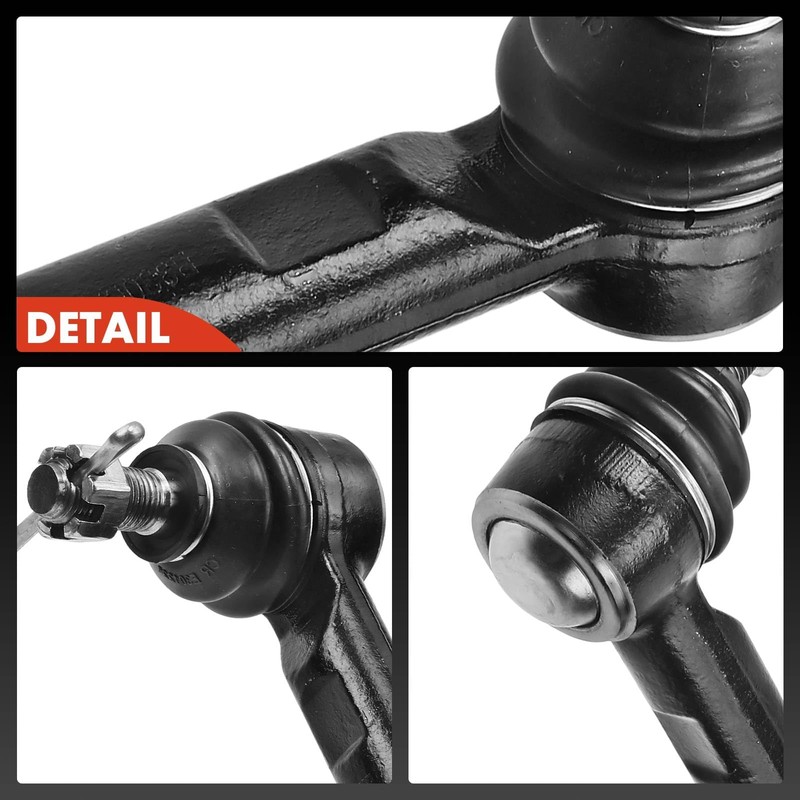 A-Premium Set of 4, Front Inner & Outer Tie Rod