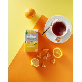 Ahmad Herbal Tea Variety Pack with Mixed Citrus, Peppermint and Lemon, Mixed Berries & Hibiscus, Camomile & Lemongrass, Wild Strawberry & Blackcurrant, 20 bags each (Pack of 6)