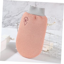 FRCOLOR 2pcs Exfoliating Bath Towel Scrubbing Glove for Shower Bathing Rubbing Mitt for Home