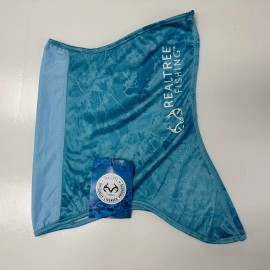 Realtree NEW! Staghorn Realtree Face Gaiter Mask, Light Blue, Fishing Ski Snowboarding