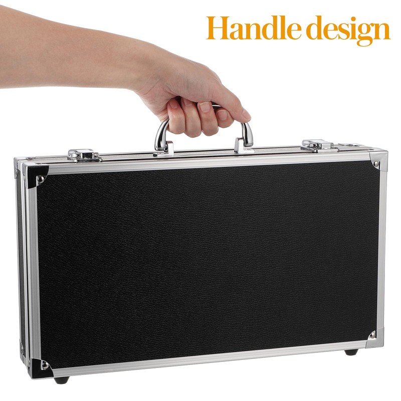 Homoyoyo 14 Inch Aluminum Tool Case, Portable Carrying Case with