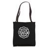 Fire Department Logo Uniform Fireman Symbol Firefighter Gear Tote Bag