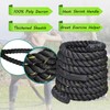 INTSUPERMAI Battle Rope 50 Feet Fitness Gym Power Training Battle