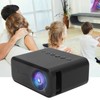 YT500 Mini Projector Portable Movie Projector with Audio and Video/USB/Memory