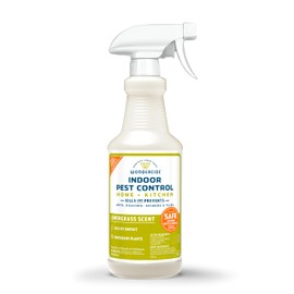 Wondercide - Indoor Pest Control Spray for Home and Kitchen - Ant, Roach, Spider, Fly, Flea, Bug Killer and Insect Repellent - with Natural Essential Oils - Pet and Family Safe — Lemongrass 16 oz