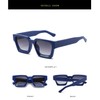 Onrtry Rectangle Sunglasses for Small Face Women Men Retro Square