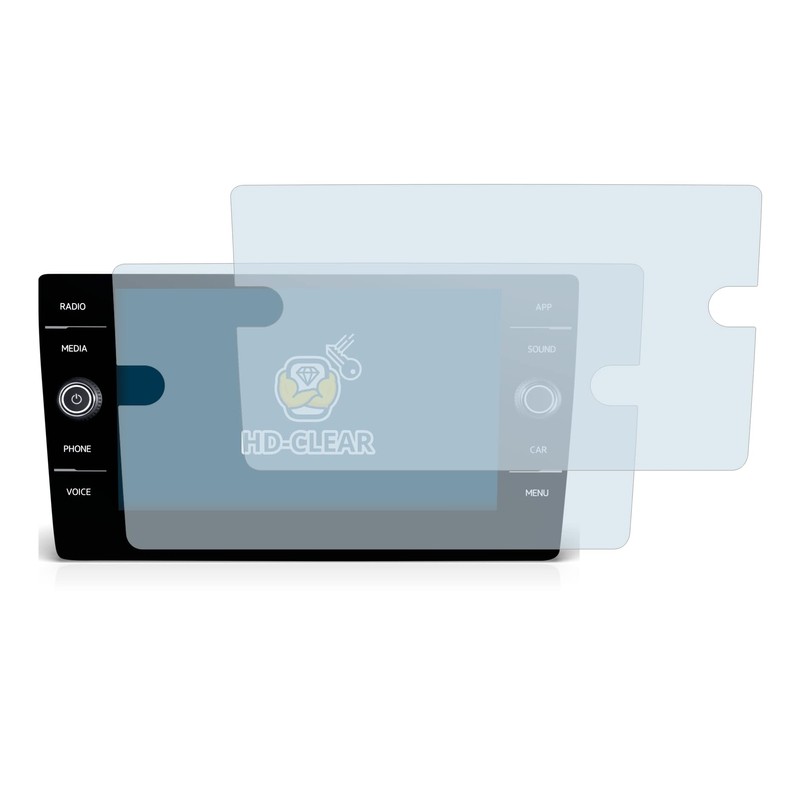 BROTECT (Pack of 2 screen protectors for Volkswagen Tiguan II